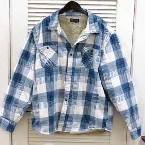 Blue Plaid Jacket 'Woolly' Inside Caliville